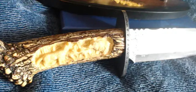 Collectible display Bowie knife WOLF PACK! - Photo 4