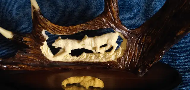 Collectible display Bowie knife WOLF PACK! - Photo 7