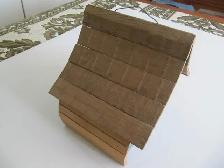 Classic Hand Made Solid Wood Welcome Birds House XCondition! - Photo 4