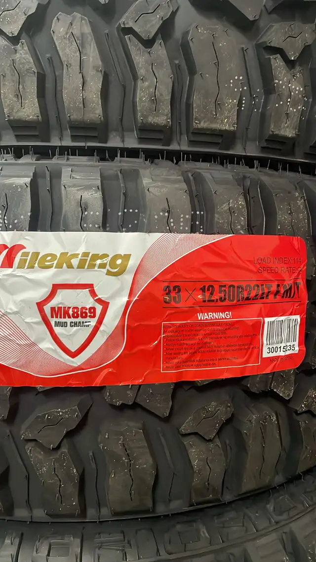 LT 33x12.5R22 M/T - All terrain Tires