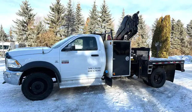 2012 RAM 5500HD SLT DIESEL CHASSIS HIAB055D PICKER SERVICE TRUCK - Photo 5