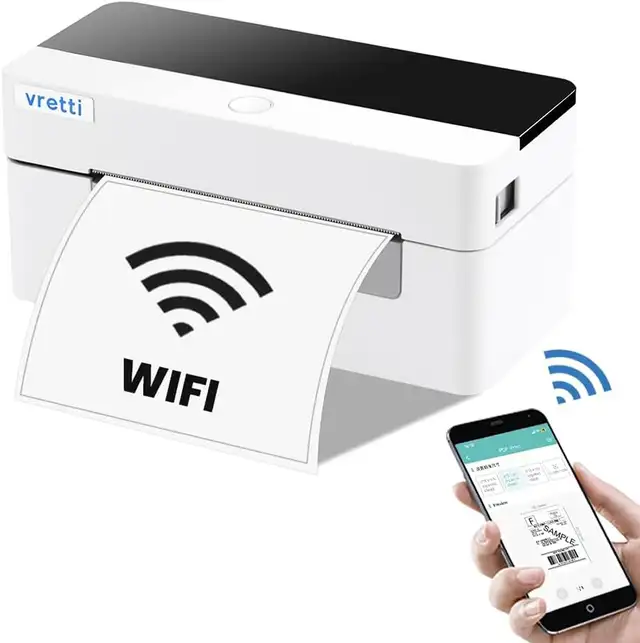 vretti D463B USB Wireless Label Printer