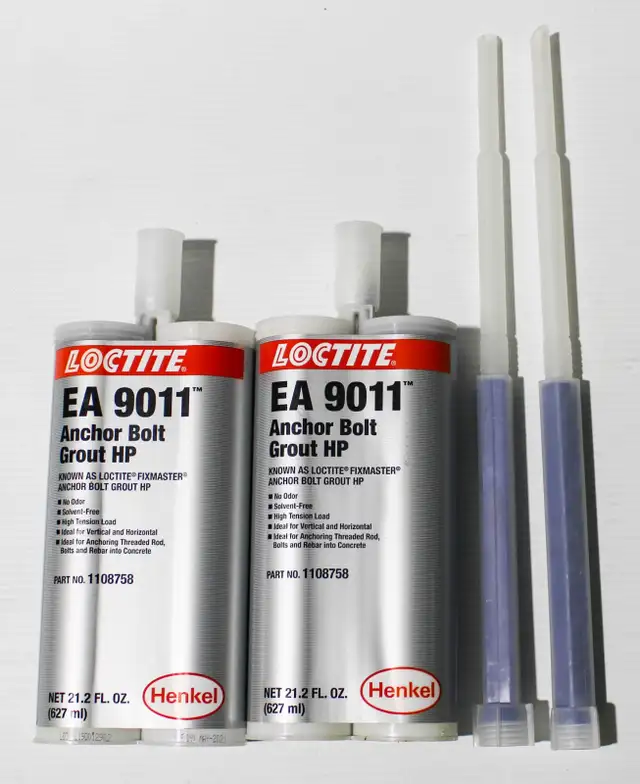627ML HENKEL LOCTITE EA 9011 ANCHOR BOLT GROUT HPas pictured -