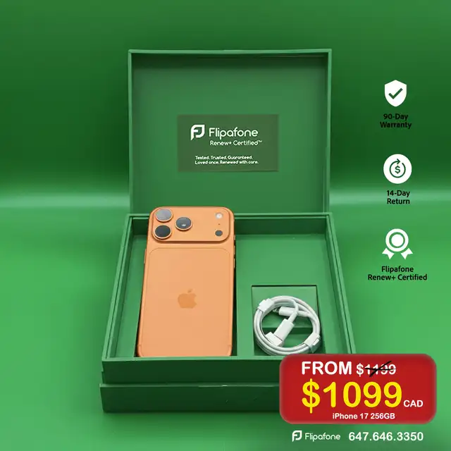 $25 OFF Promo — iPhone 17 / Pro / Pro Max / Air — Unlocked — 256