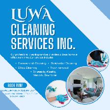 Luwa Cleaning Services Inc. Call/Text 7809324943