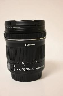 Canon Lens EF-S 10-18mm F4.5-5.6 IS STM Wide Zoom Lens USED Goog