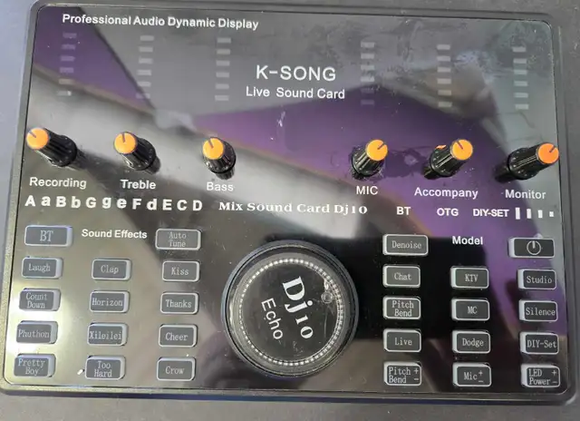 LIVE SOUND  CARD MIXER USB