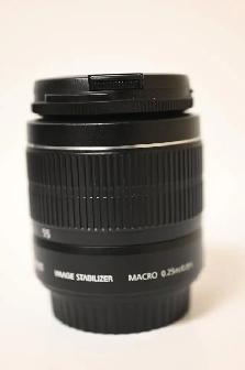 Canon Lens EFS 18-55mm Macro 0.25m/0.8ft USED good and working