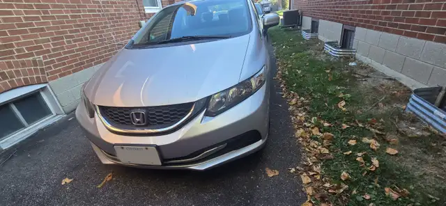 2014 Honda civic - Silver - Excellent condition