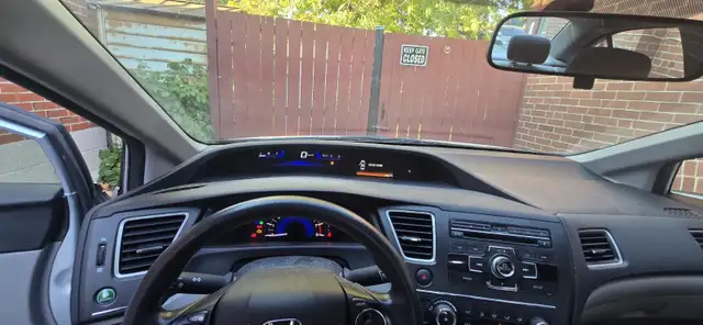 2014 Honda civic - Silver - Excellent condition - Photo 7