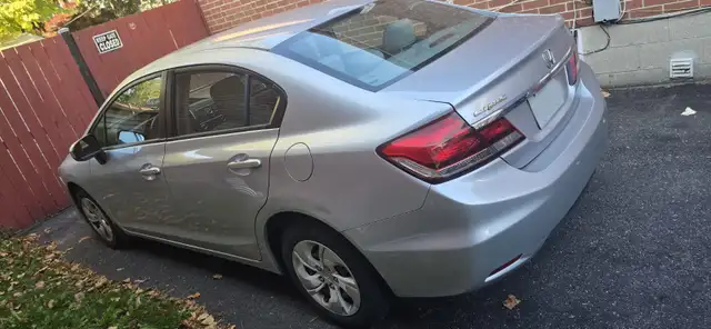 2014 Honda civic - Silver - Excellent condition - Photo 9