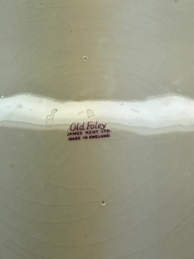 Old Foley  Retro Serving Plate - Photo 2