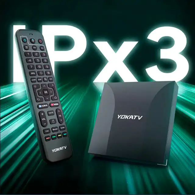 YOKATV IPx3-4GB DDR4/64GB- 4K UHD Streaming Android TV Box - Photo 2