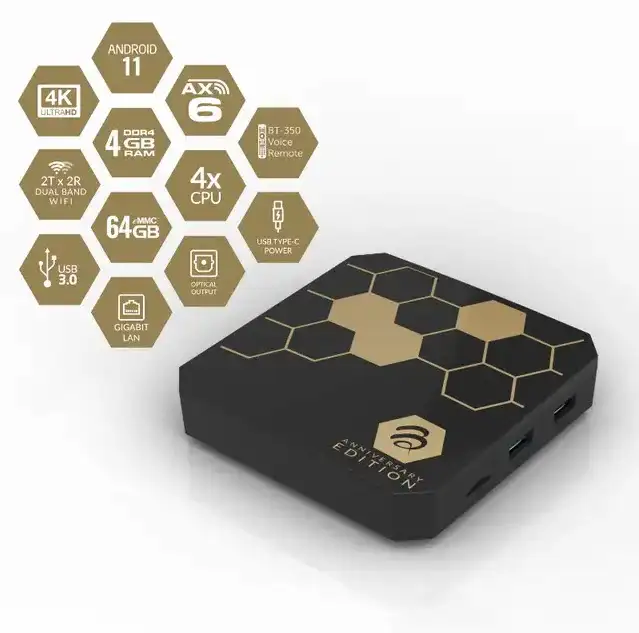 BuzzTV Classic Anniversary Edition Android 11-4K SetTop Box - Photo 2