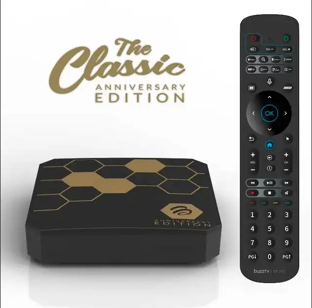 BuzzTV Classic Anniversary Edition Android 11-4K SetTop Box - Photo 4