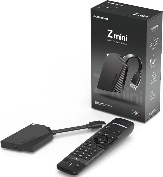 Formuler Z Mini Android 12 -AC WiFi 4KTV Stick with BT1 Remote