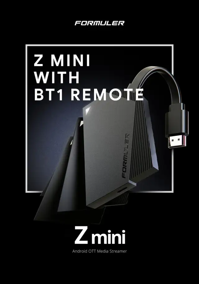 Formuler Z Mini Android 12 -AC WiFi 4KTV Stick with BT1 Remote - Photo 6