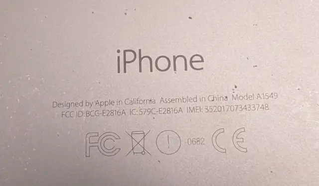 Apple iPhone 6 - A1549 Telus - CDMA   GSM - 16GB Smartphone - Photo 6