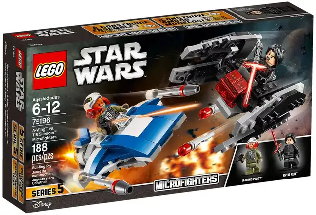 LEGO Star Wars 75196 A-Wing Tie Silencer - $45 - Photo 2