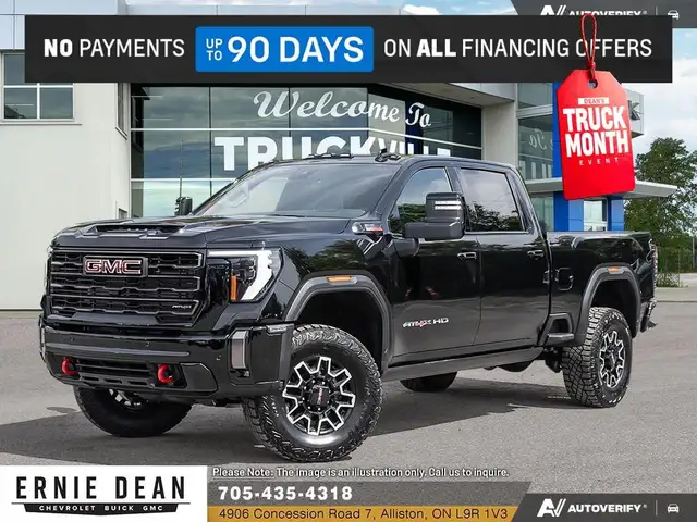 2026 GMC Sierra 2500HD AT4X 5TH WHEEL PREP // MULTIPRO AUDIO...