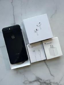 iPhone 8 plus 256GB Airpods pkg/Delivery