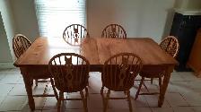 Dining Room Table set with Buffet - Photo 1