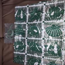 1 RIDEAU DOUCHE NEUF TRANSPARENT 30'LARx70'HAU CROCHET $10.00 - Photo 2