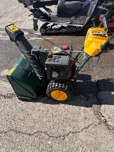 28" yardman snowblower