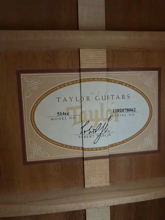 Magnifique Taylor 514 CE - Photo 5