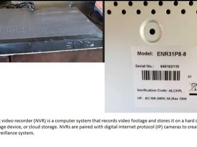 Security camera recorder