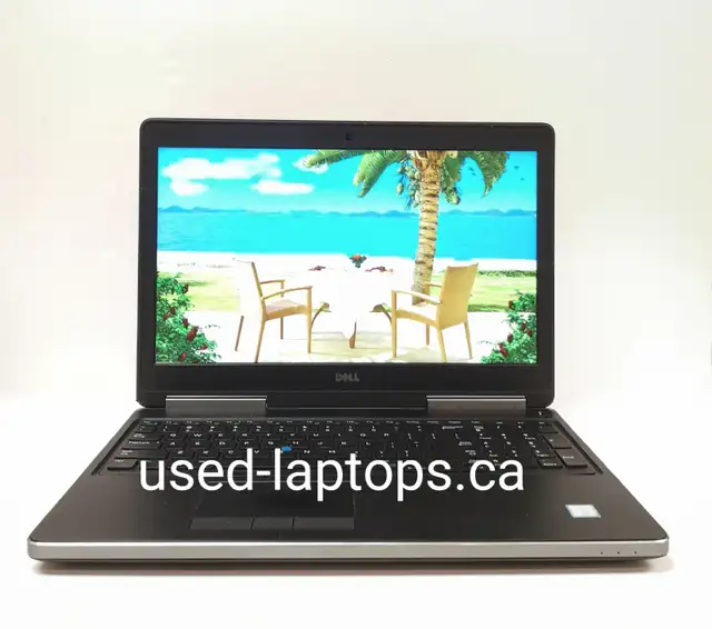 Dell workstation laptop(i7 Quad/16G/512NVme SSD/Dual GPUs/FHD)