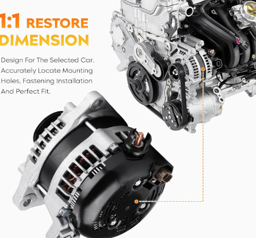 Alternator for Ford F150 F-150 V8 5.0L - Photo 9