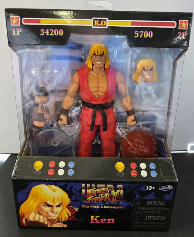 ULTRA STREET FIGHTER KEN FIGURE