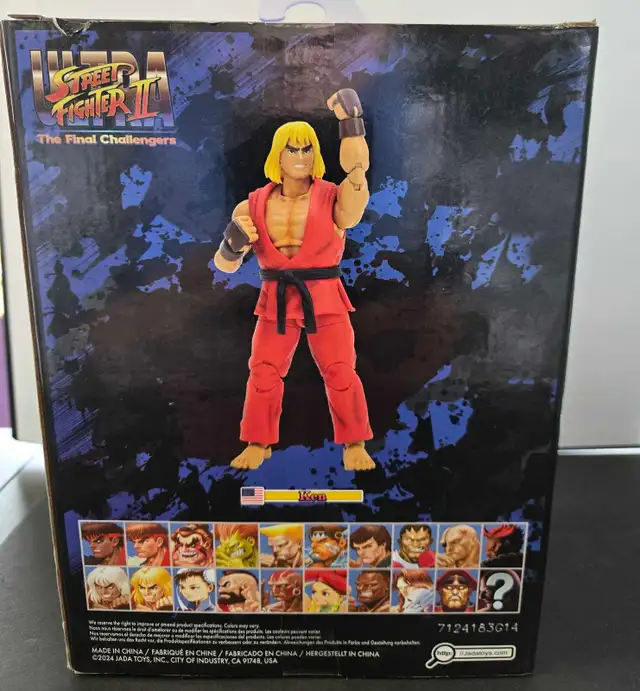 ULTRA STREET FIGHTER KEN FIGURE - Photo 2