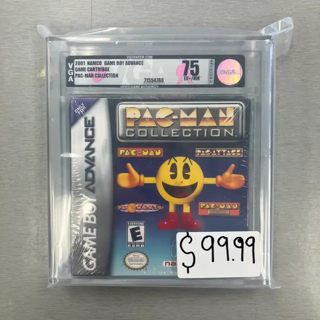 Pac-Man Collection Nintendo GameBoy Advance GBA SEALED NEW VGA75