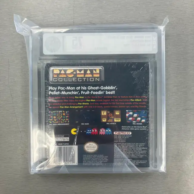 Pac-Man Collection Nintendo GameBoy Advance GBA SEALED NEW VGA75 - Photo 2