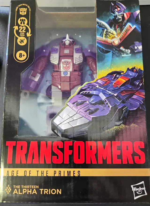 TRANSFORMERS 13TH ALPHA TRION NEW
