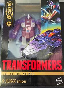 TRANSFORMERS 13TH ALPHA TRION NEW