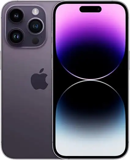 Unlocked iPhone 14 pro Purple (128GB) - Photo 3