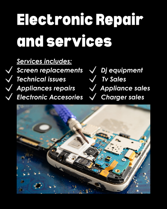 Excellent Serivces for Electronic & Appliances