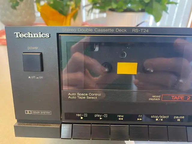 Technics Stereo Double Cassette Deck $40 - Photo 2