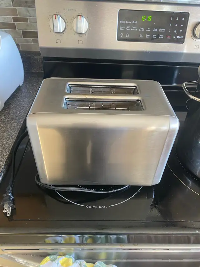 toaster stainless steel