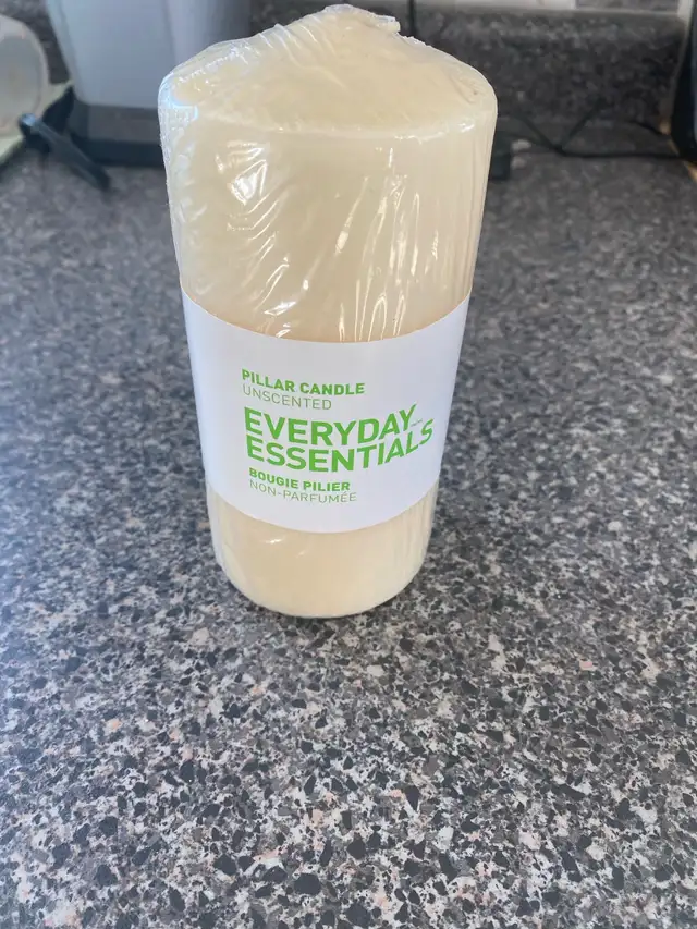 pillar candles unscented - Photo 2