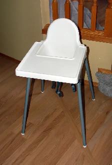 Baby high chair with removable legs for 30 dollars