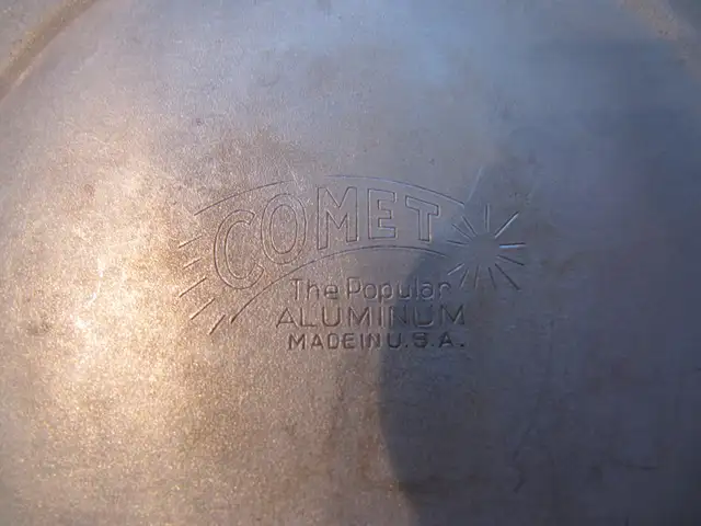 Vintage Comet Brand The Popular Aluminum 14cup Percolator 1950s - Photo 5