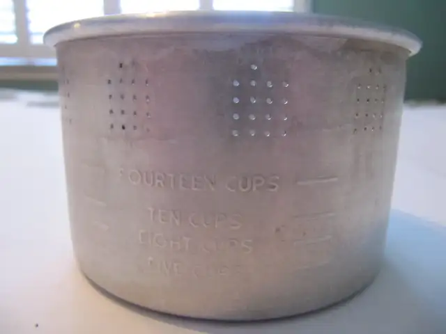 Vintage Comet Brand The Popular Aluminum 14cup Percolator 1950s - Photo 9