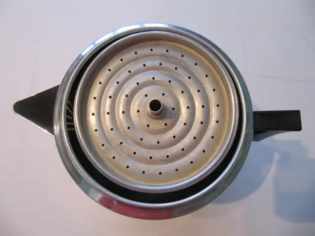 Vintage Comet Brand The Popular Aluminum 14cup Percolator 1950s - Photo 10