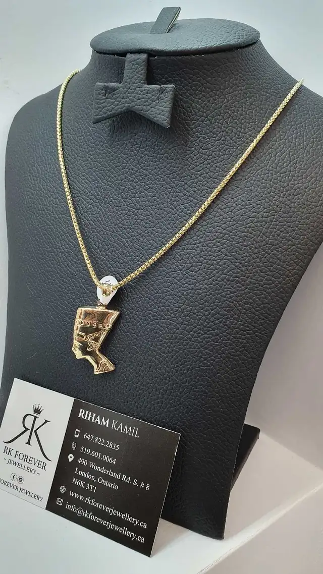 10k yellow gold chain # 363_11 - Photo 2