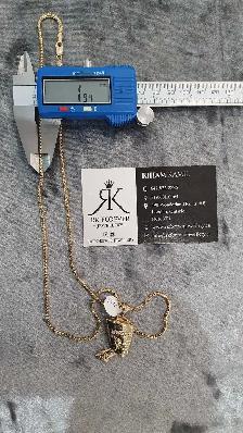 10k yellow gold chain # 363_11 - Photo 7