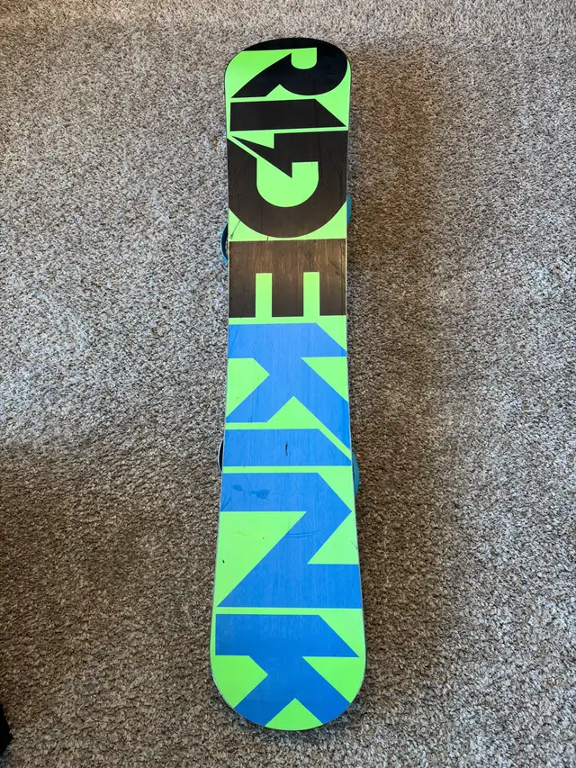 158cm Men’s Ride Snowboard - Photo 2